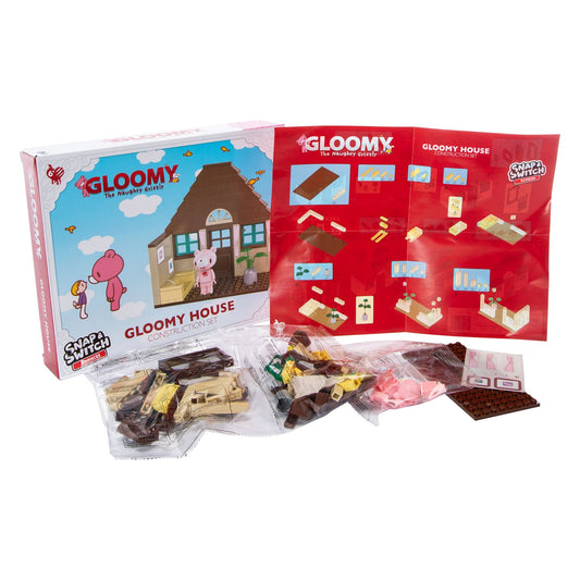 Gloomy The Naughty Grizzly Snap & Switch House Set