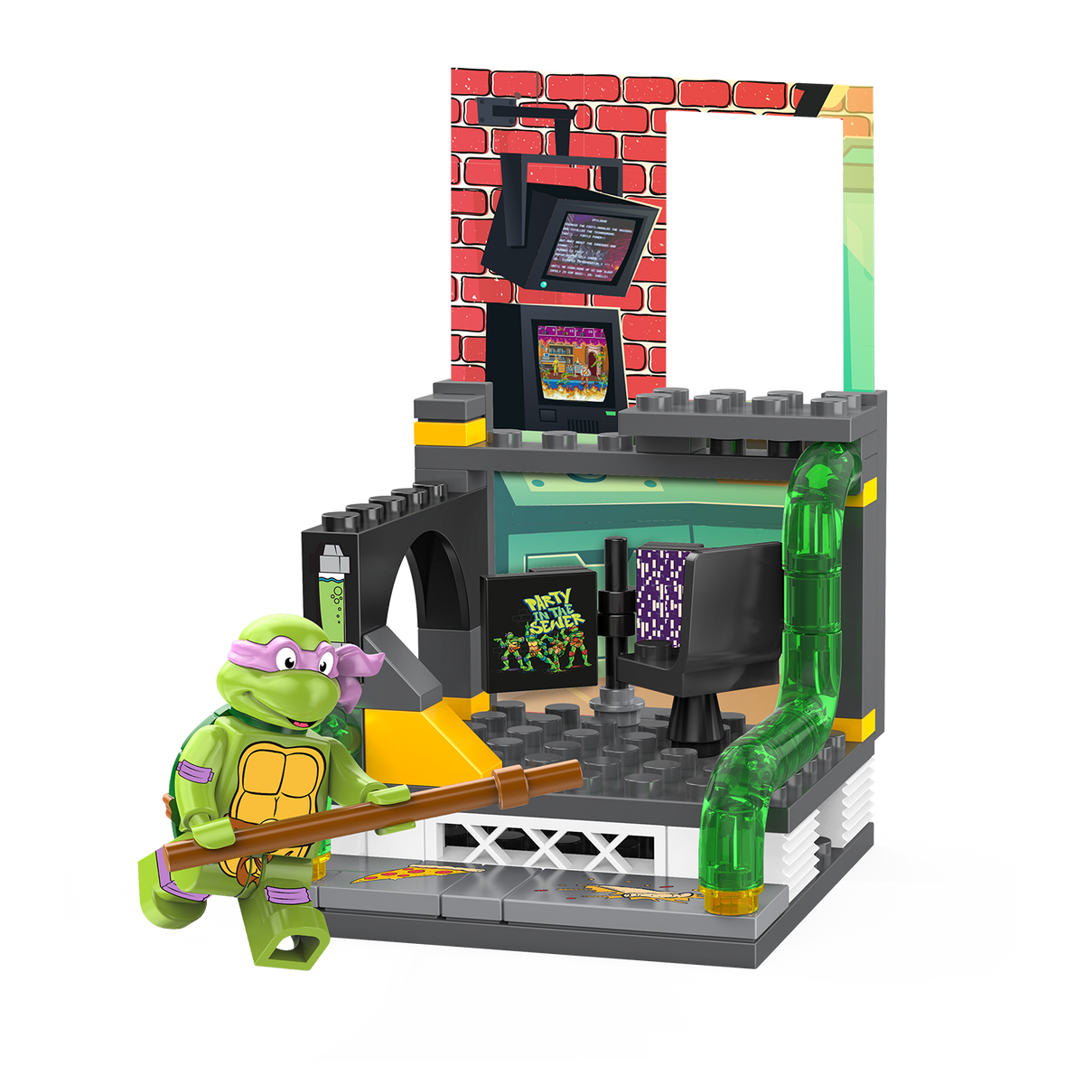 Teenage Mutant Ninja Turtles Donatello's Lab Snap & Switch Set