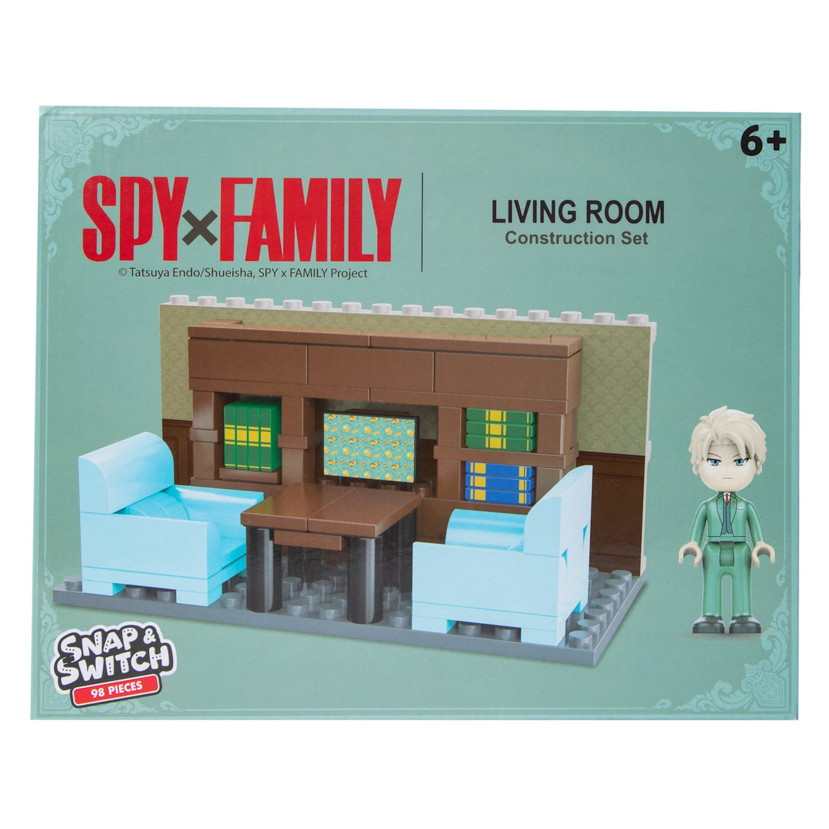 Spy x Family Living Room with Loid Snap & Switch Set – Well Played Toys