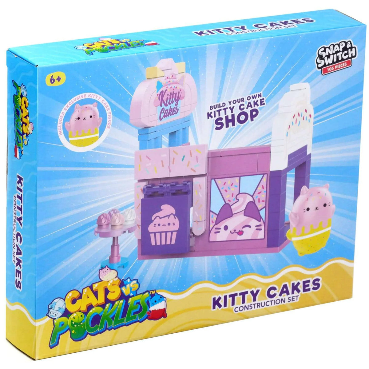 Cats Vs Pickles Kitty Cakes Shop Snap & Switch Set – Well Played Toys