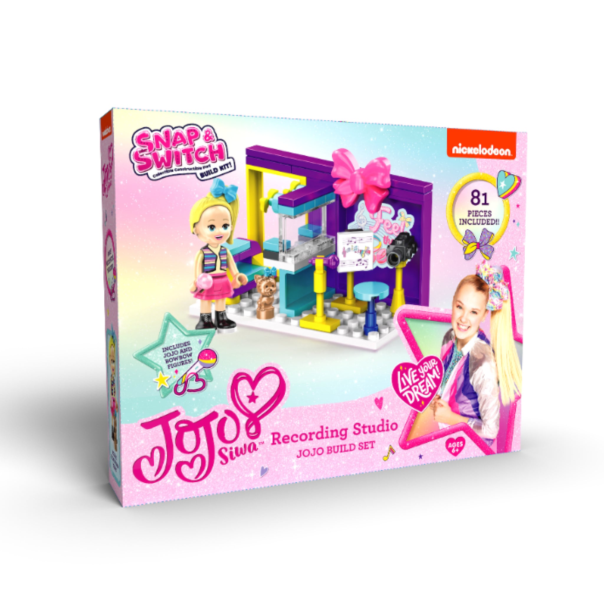 JoJo Siwa Recording Studio Snap & Switch Set – Well Played Toys