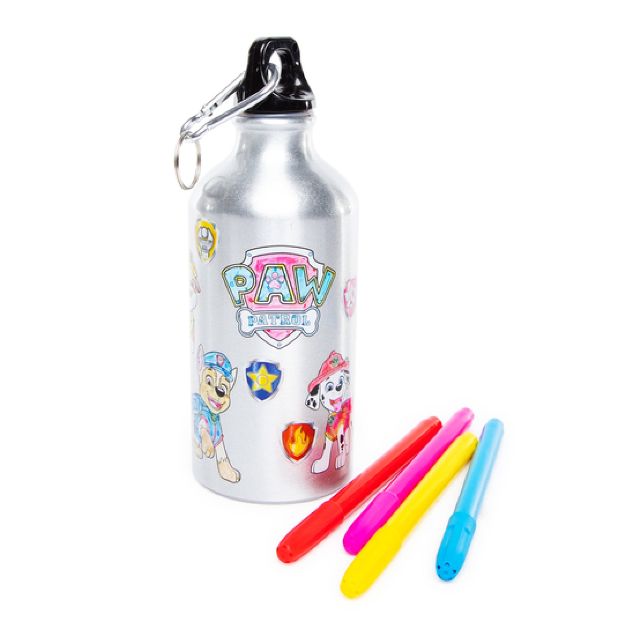 Draw your Own Paw Patrol Water Bottle Activity Kit - Well Played Toys