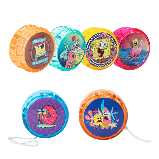 SpongeBob SquarePants Yo-Yo 6-Pack Bundle