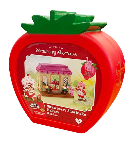 Strawberry Shortcake Bakery Snap & Switch Set- Strawberry Container