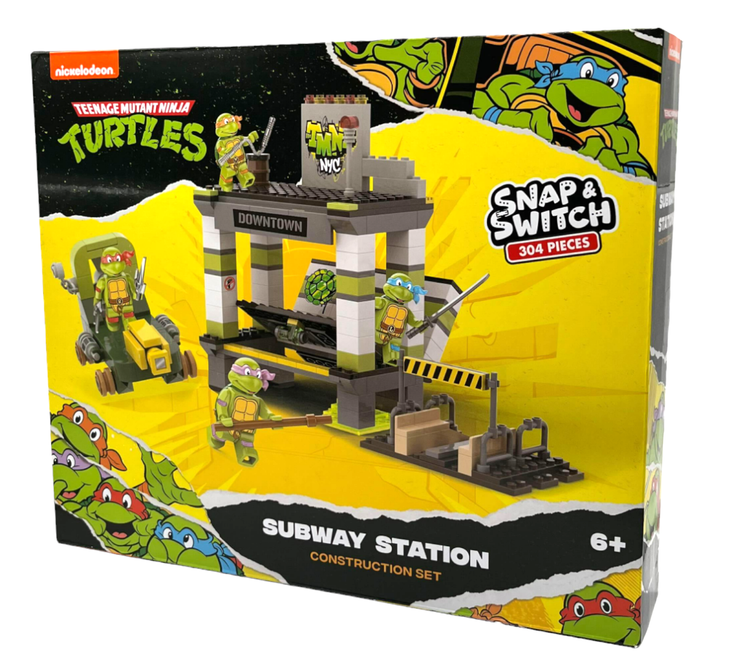 Teenage Mutant Ninja Turtles Subway Station Snap & Switch Set – Well ...