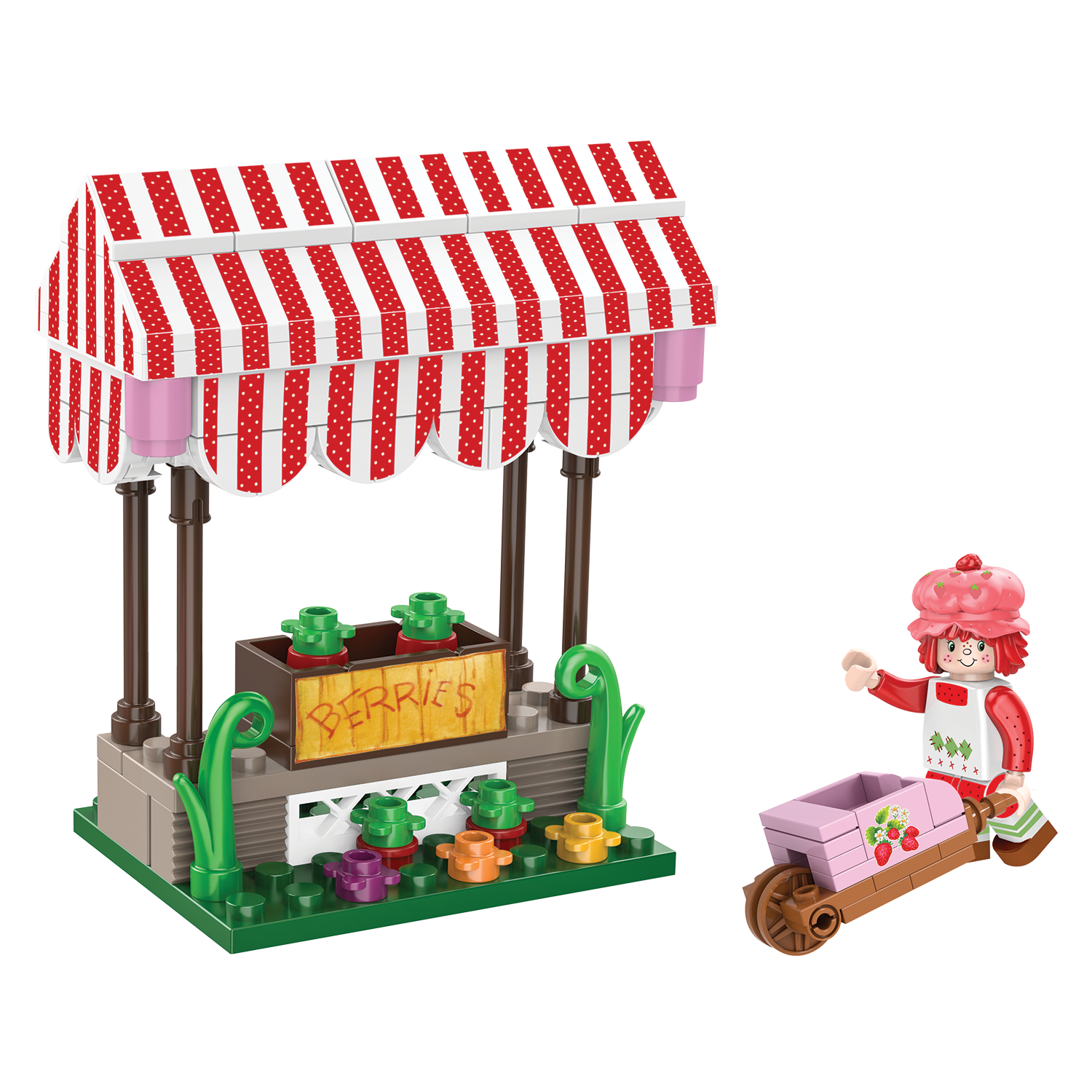 にわとり&ひよこ♡苺set Strawberry Shortcake Produce Stand Snap & Switch Set – Well Played